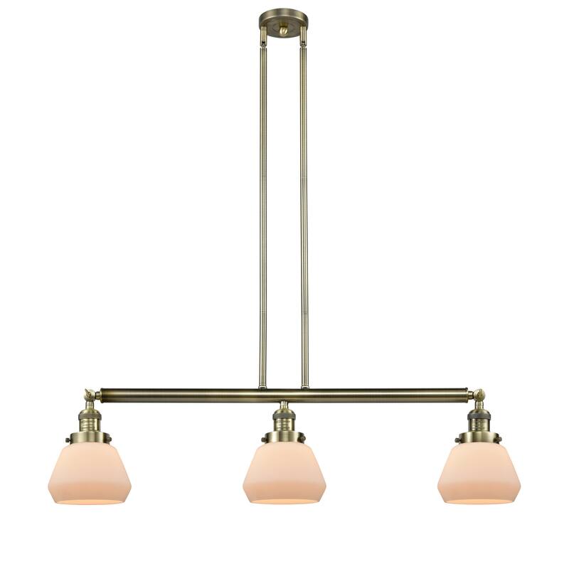 Innovations Lighting Fulton 3 Light 39" Wide Linear Chandelier