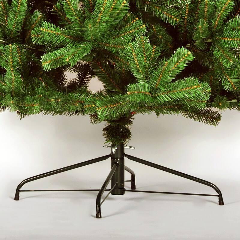 Pre-lit Christmas Tree 7.5ft Artificial Hinged Xmas Tree
