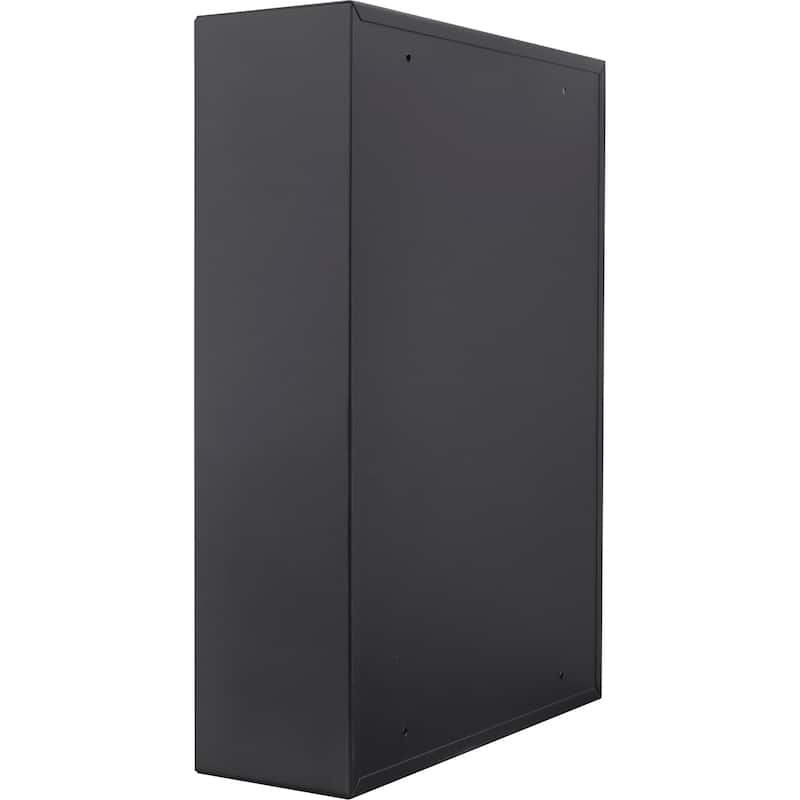 200 Adjustable Key Cabinet With Combination Lock Black