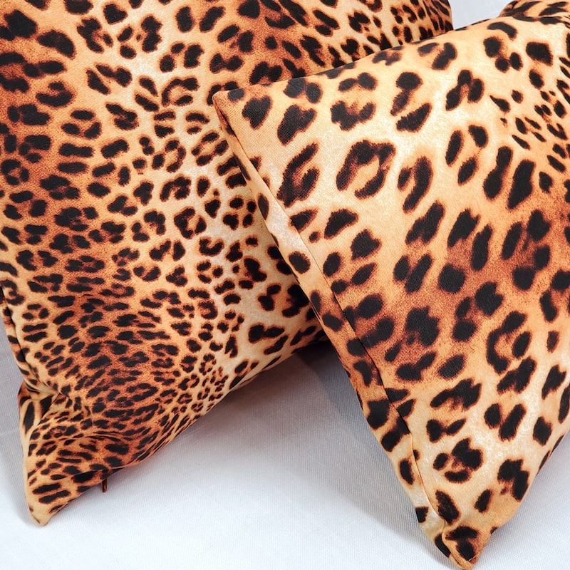 Pillow Decor Kitsui Leopard Throw Pillow 20x20