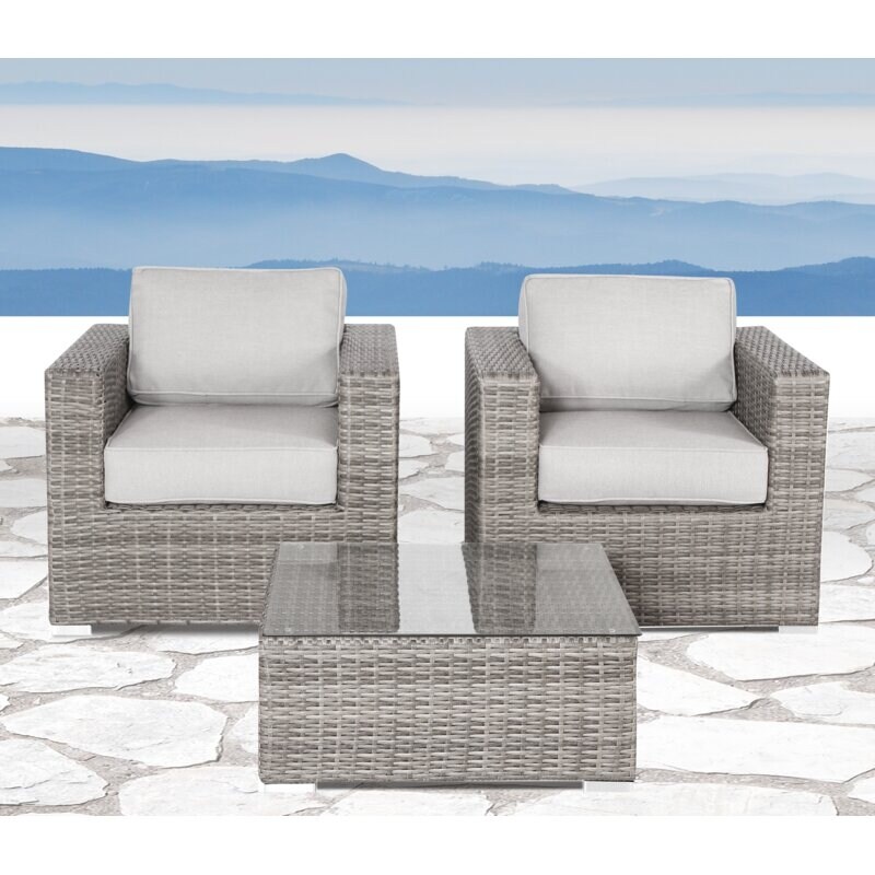 LSI 2 - Person Seating Group with Sunbrella Cushions - Picture 17 of 17