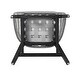 preview thumbnail 67 of 69, Tutti Frutti Solid Eucalyptus Wood and Rope Outdoor Patio Counter or Bar Height Barstool
