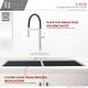 preview thumbnail 25 of 25, STYLISH Single Hole Faucet Deck Plate Stainless Steel 9.75 inch