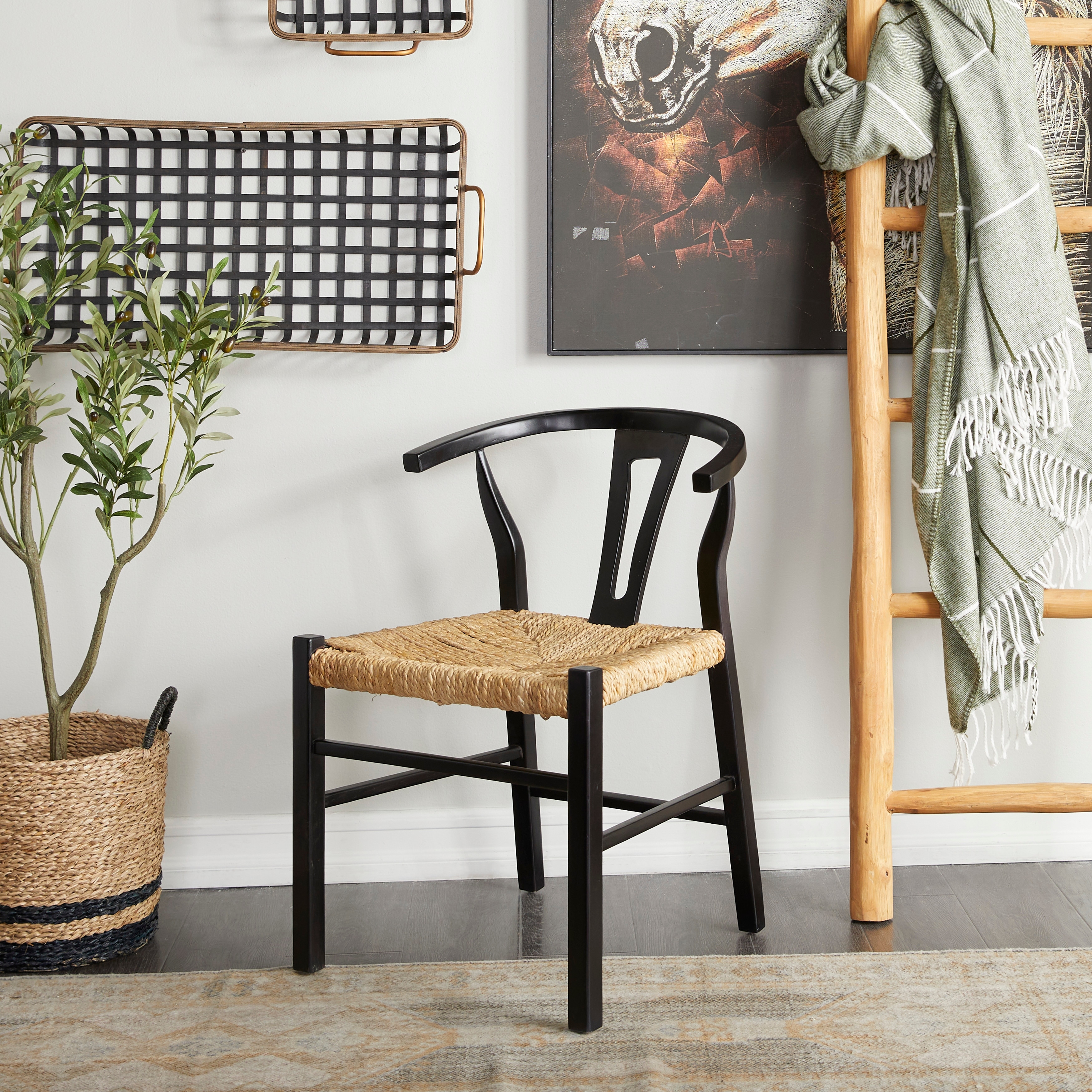 Crate and barrel crescent hotsell chair