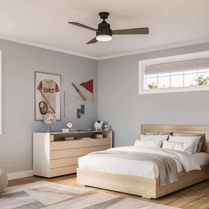 Trevina II Collection LED 52" 3-Blade Fan - 10.500" x 25.250" x 11.370"