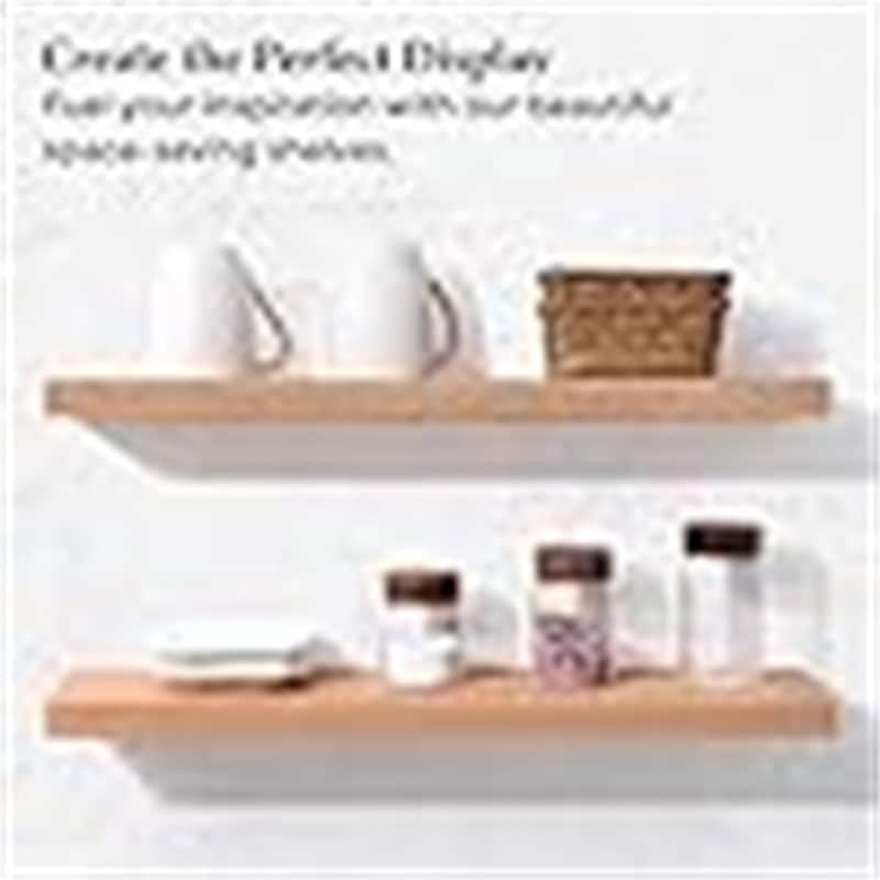 Floating Shelves - 6"D x 24"W x 1.2"H