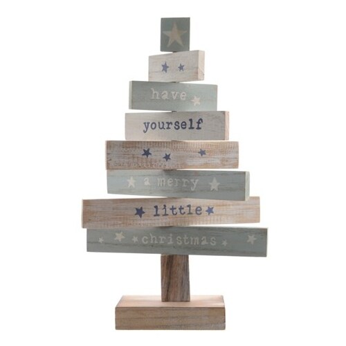 Misty Lake Wooden Tree