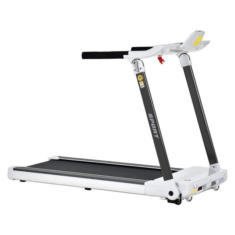 3.5HP Folding Electric Treadmill Jogging Walking MachinewHeart Monitor