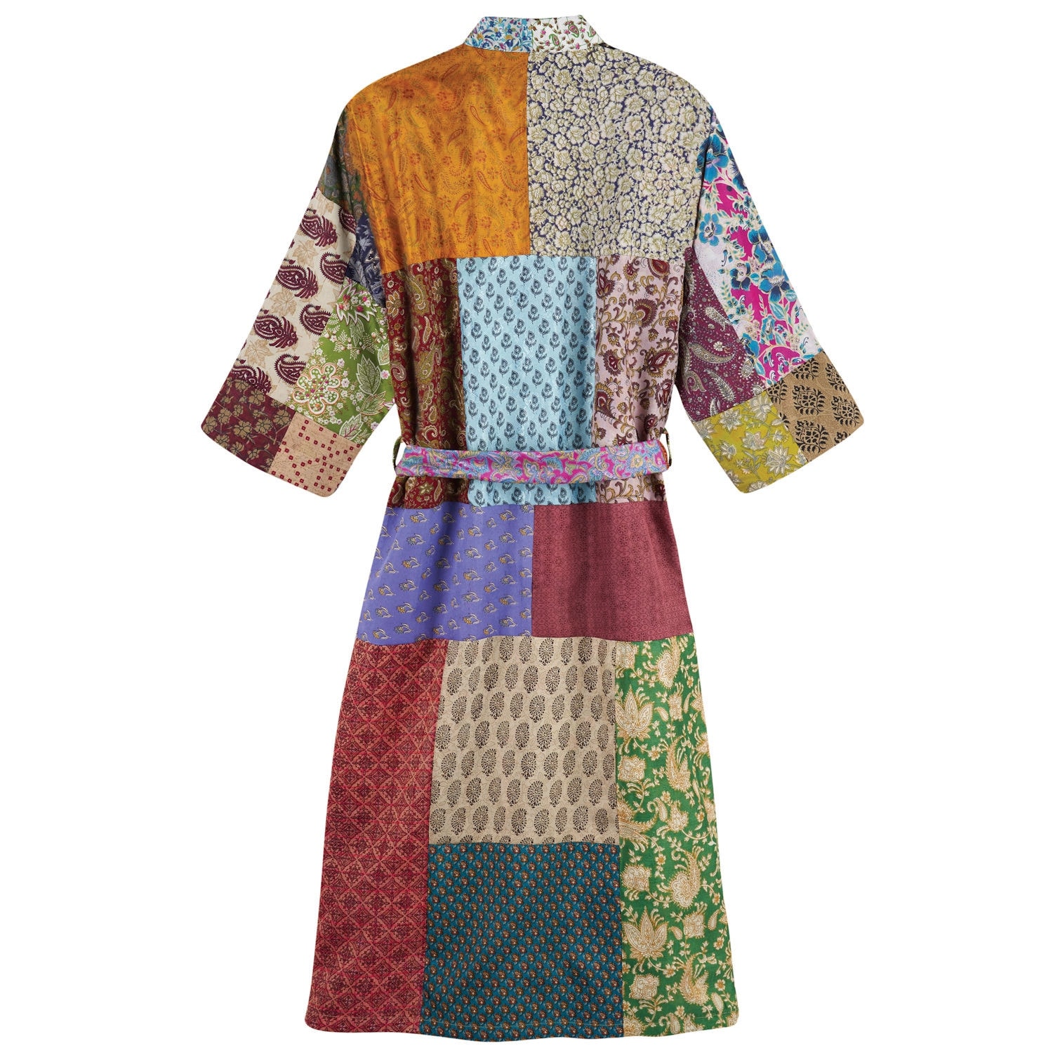 oriental robe bohemian women/'s clothing bridal kimono dress swimming dress #TMK 161 recycled kimono art silk sari fabric kimono jacket
