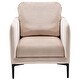 preview thumbnail 20 of 53, Nora Modern Velvet Accent Chair for Bedroom with Metal Legs