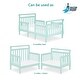 preview thumbnail 7 of 12, Dream On Me Emma 3 in 1 convertible toddler bed