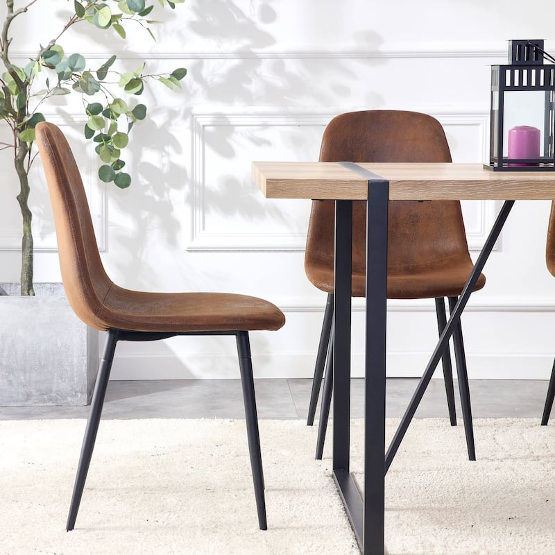 Dining Chairs Set of 4 Modern Kitchen Cushioned Side Chairs