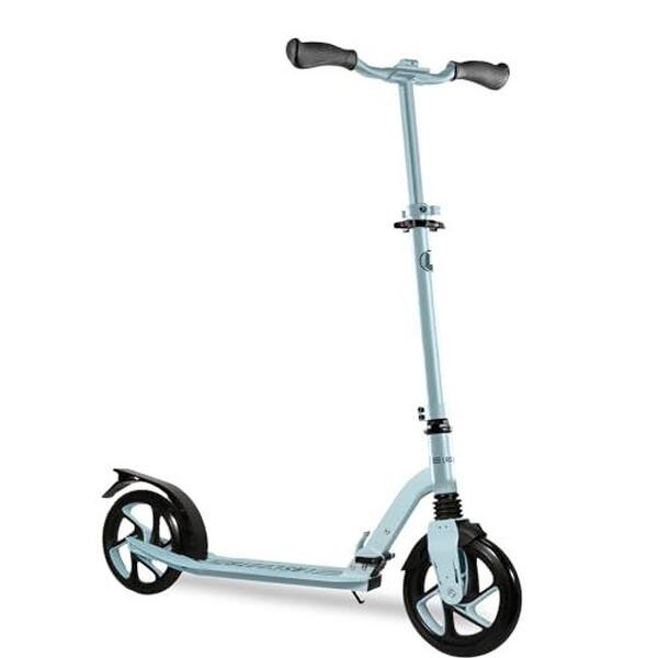 slide 2 of 8, Lascoota Kick Scooter for Adults & Teens. Lightweight Foldable Scooter - Vintage Blue