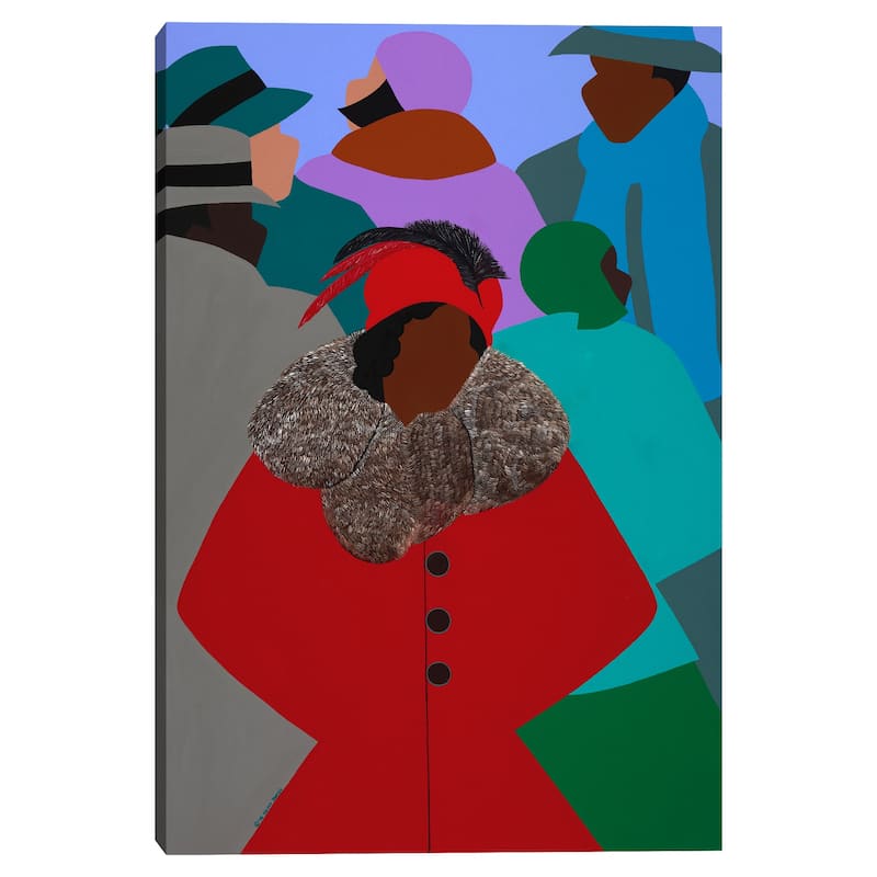 Spirit of Zora by Synthia SAINT JAMES Canvas Art Print