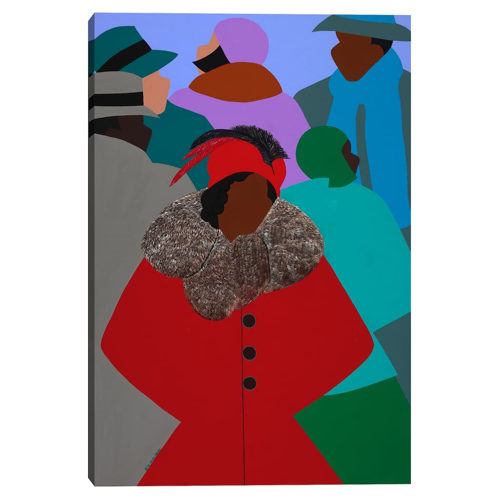 Spirit of Zora by Synthia SAINT JAMES Canvas Art Print
