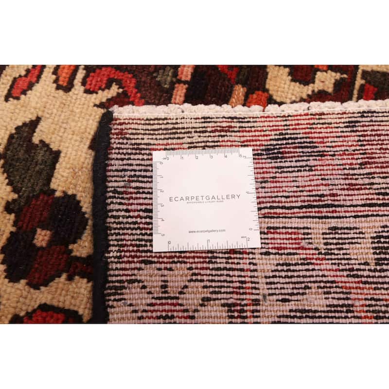 ECARPETGALLERY Hand-knotted Kayseri Vintage Cream Wool Rug - 6'8 x 9'8