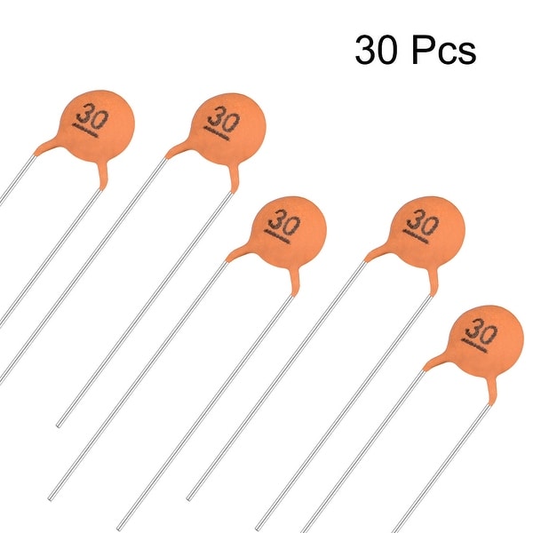 50pcs 30PF 50V Ceramic Capacitor 30P Ceramic Capacitor New