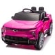 preview thumbnail 24 of 77, Licensed 24V Chevrolet Silverado EV Kids Ride-On Car with Four-Wheel Suspension, Remote Control, Bluetooth, and LED Lights