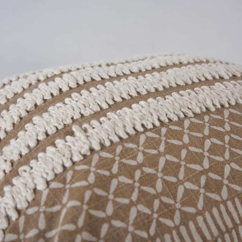 Rizzy Home Textured Stripe Throw Pillow, 20x20
