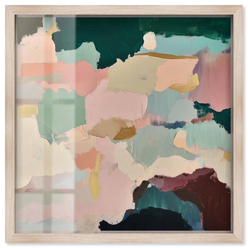 Brushed Beauty II Shadowbox by Art Remedy - Natural - 24" x 24"