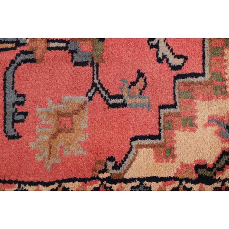 ECARPETGALLERY Hand-knotted Jules Serapi Dark Copper Wool Rug - 6'0 x 9'0