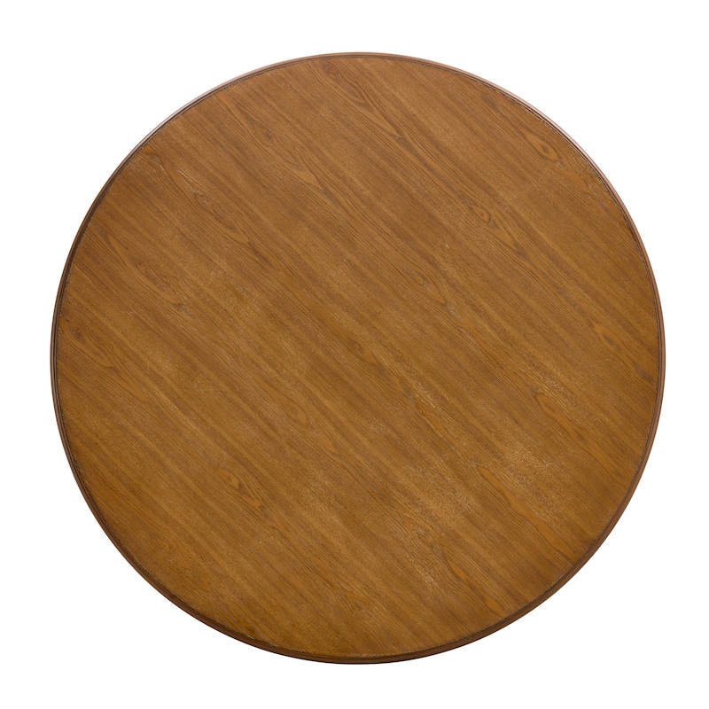 Christopher Knight Home Round Dining Table with Metal Base - 46.85" W x 46.85" D x 30" H