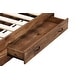 preview thumbnail 7 of 5, OS Home and Office Furniture Model 6004 Twin Sized Mountain Oak Mates Bed with Two Drawers
