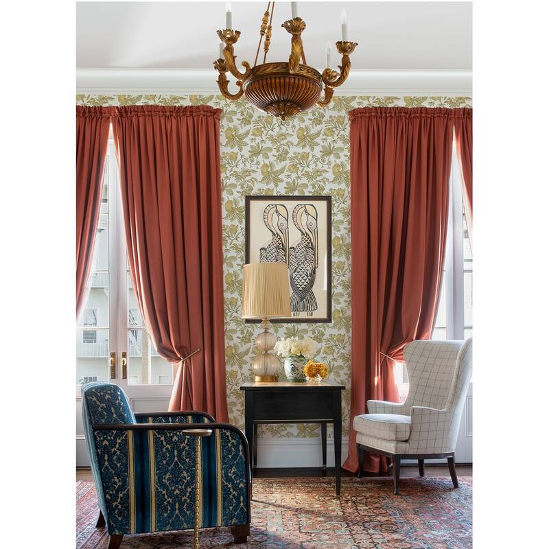 A-Street Prints Cecilia Honey Fruit Wallpaper