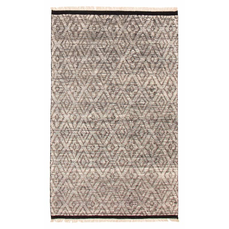 Tangier Grey Rug 4'11" x 8'1" - 4'11 x 8'1 - Grey - 4'11 x 8'1