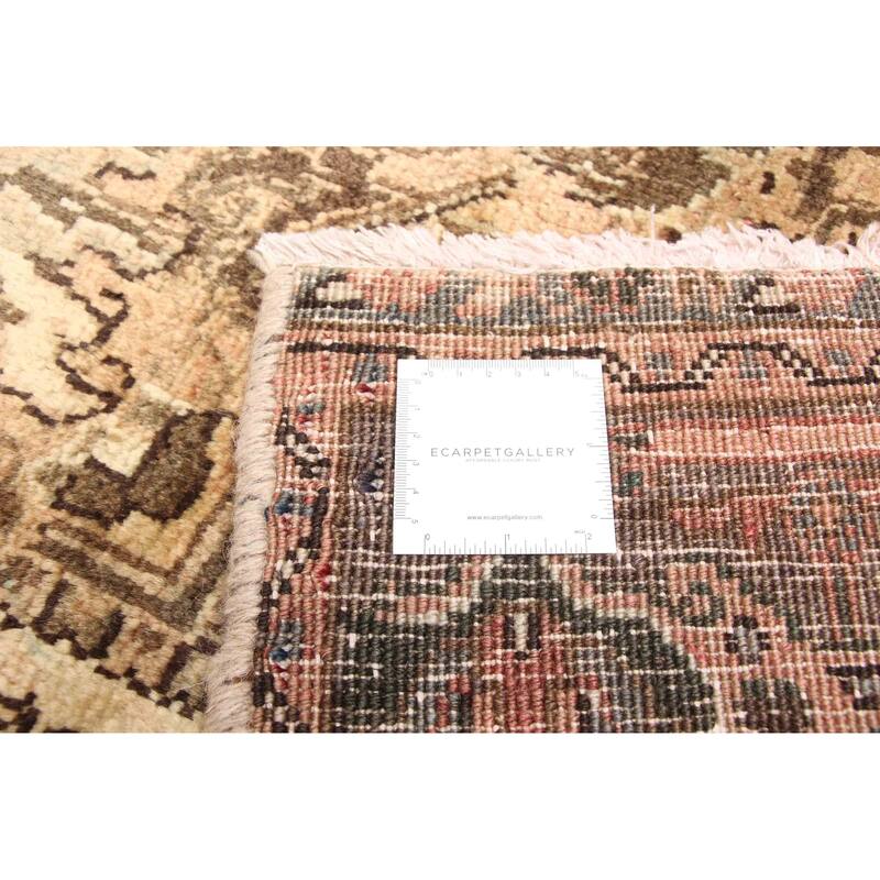 ECARPETGALLERY Hand-knotted Sarabi Light Copper Wool Rug - 7'7 x 10'3