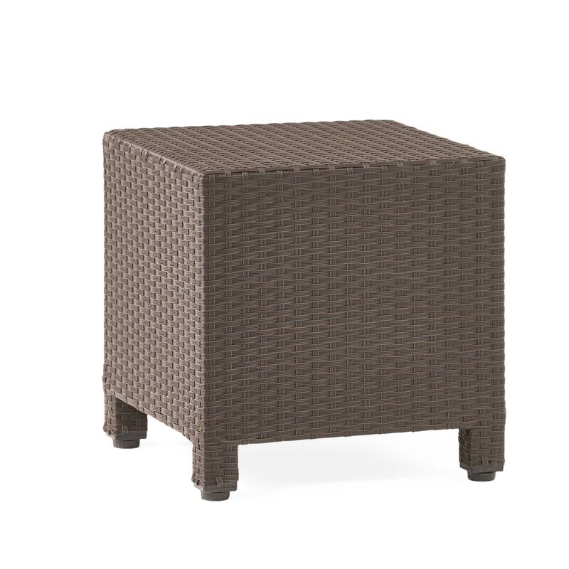 Puerta Outdoor 3-piece Wicker Seating Set with Cushions by Christopher Knight Home