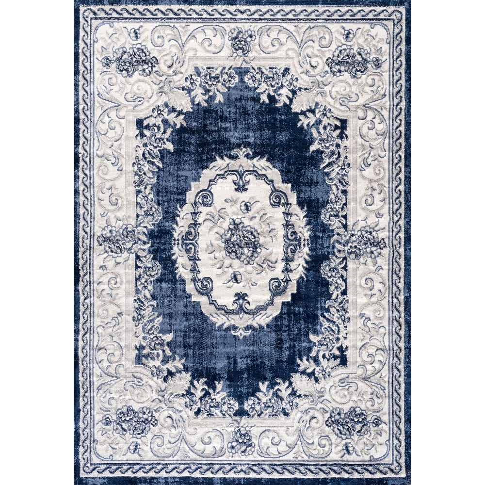 JONATHAN Y Amir Cottage Medallion Area Rug