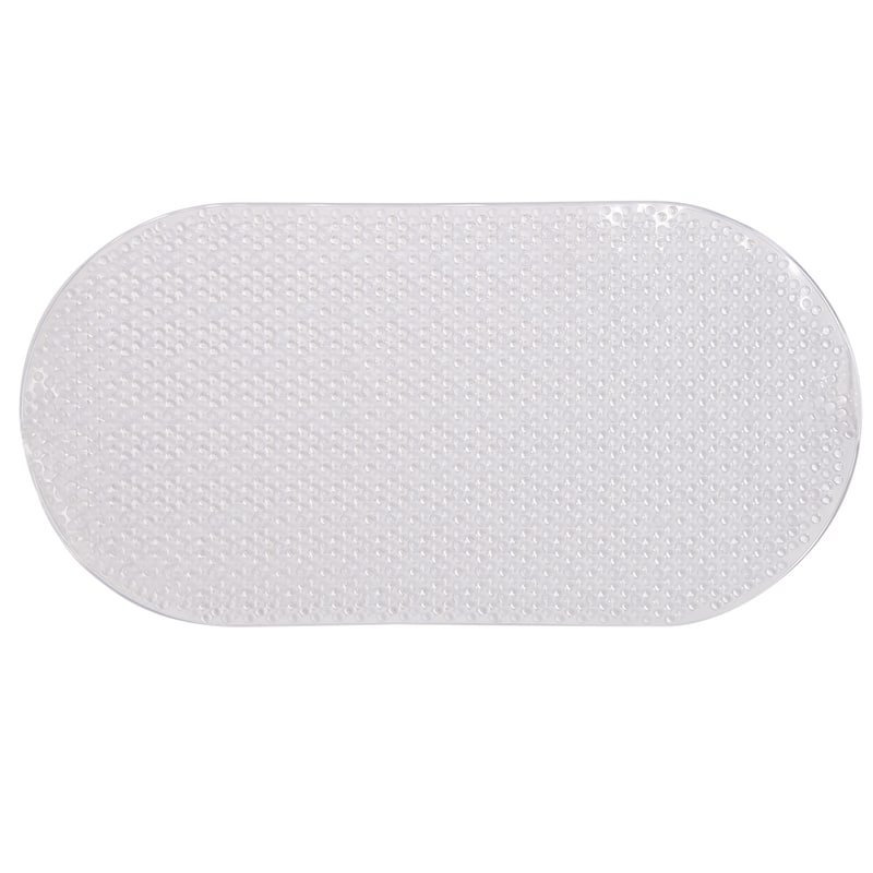 Bath Bliss Extra Long Aqua Gel Bath Mat - Clear