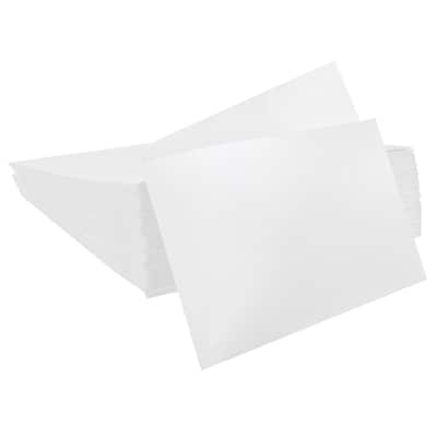 100Pcs Kraft Paper Sandwich Bags Double Open - White - 5.1 x 5.1 Inch