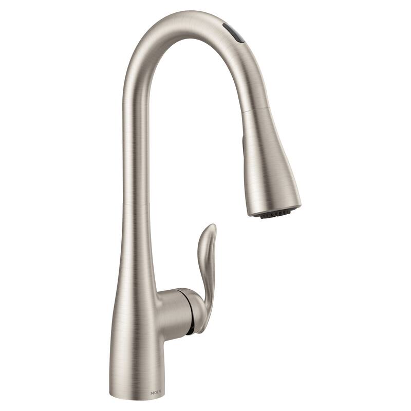 Moen Arbor Smart Faucet 1.5 GPM Single Hole Pull Down Kitchen Faucet - Spot Resist Stainless