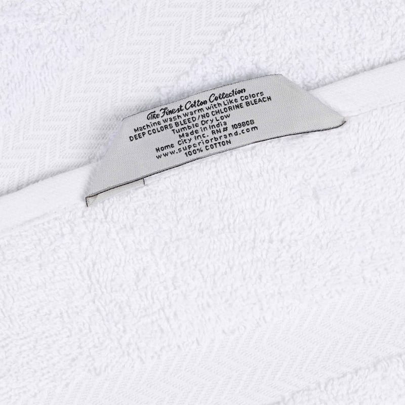 Superior Franklin Cotton Lightweight Face Towel Washcloth Set of 24