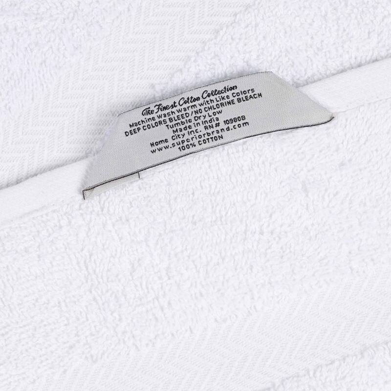 Superior Franklin Cotton Lightweight 6-Piece Assorted Towel Set