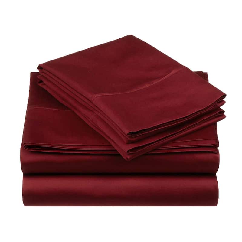 Superior Egyptian Cotton 530 Thread Count Deep Pocket Solid Sheet Set