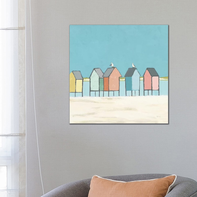 iCanvas "Cabanas II Pastel" by Phyllis Adams Canvas Print - 26x26x1.5