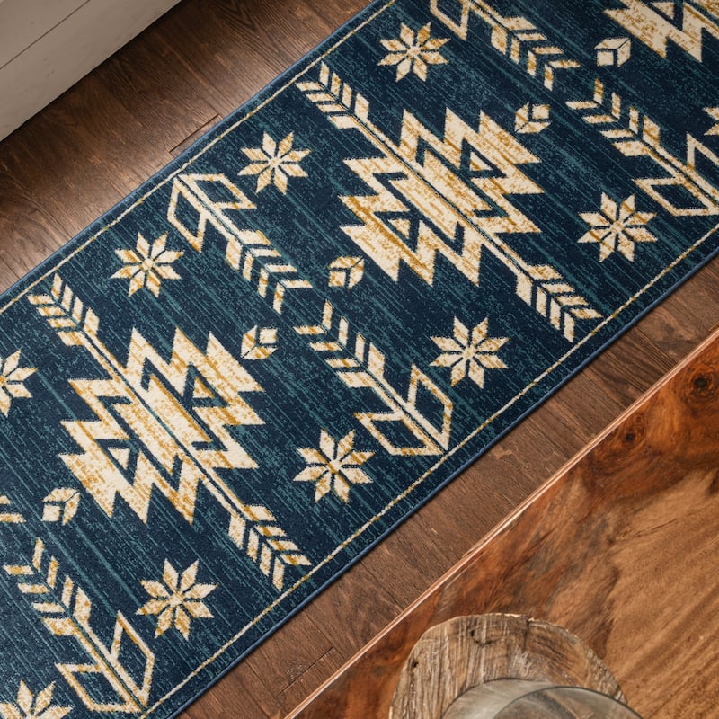 Well Woven Tulsa Canton Southwestern Area Rug