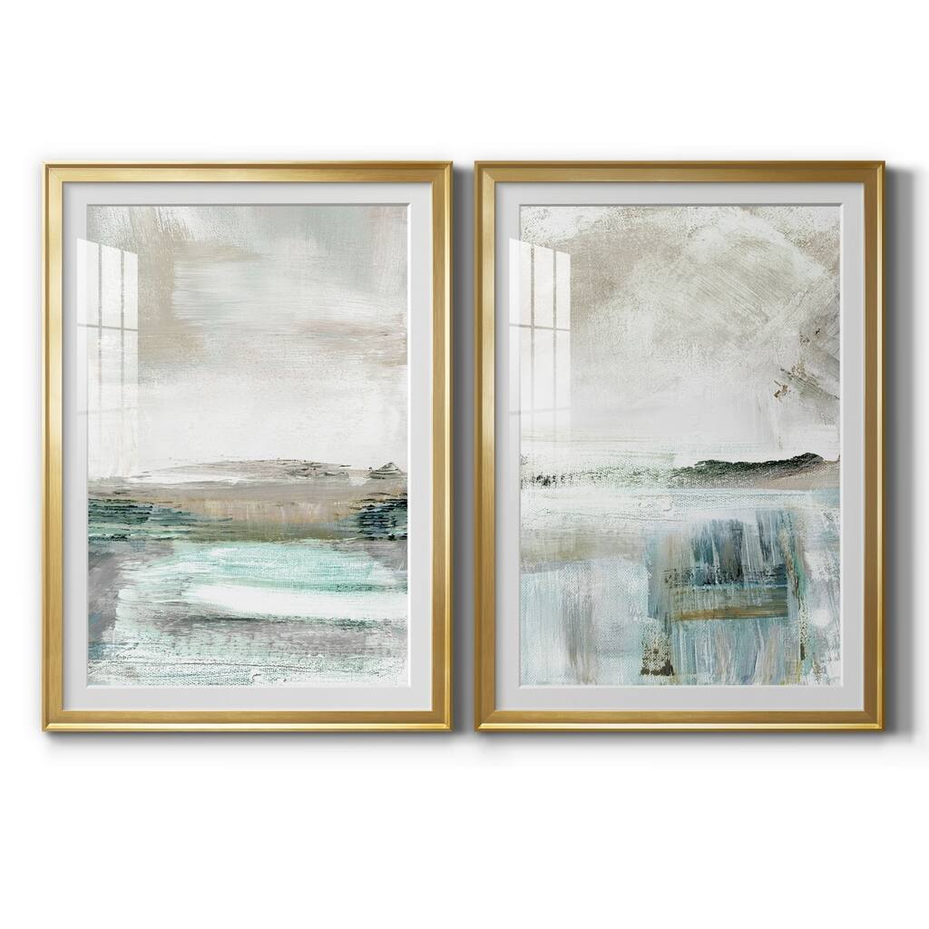 Summer Teal I Premium Framed Print - Ready to Hang