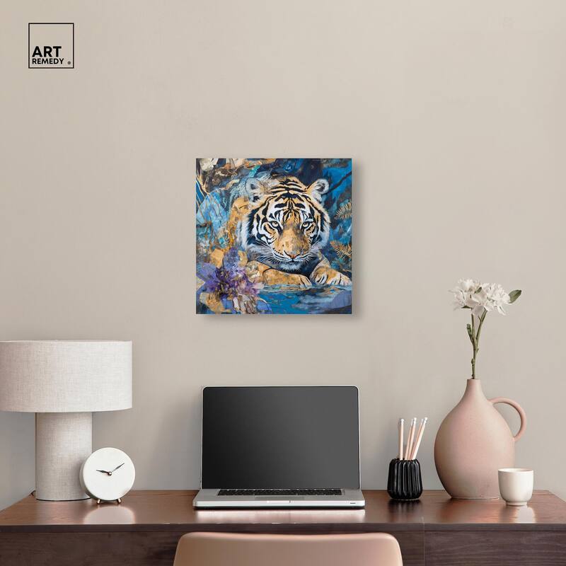 King of the Jungle Canvas by Art Remedy, Gallery Wrapped