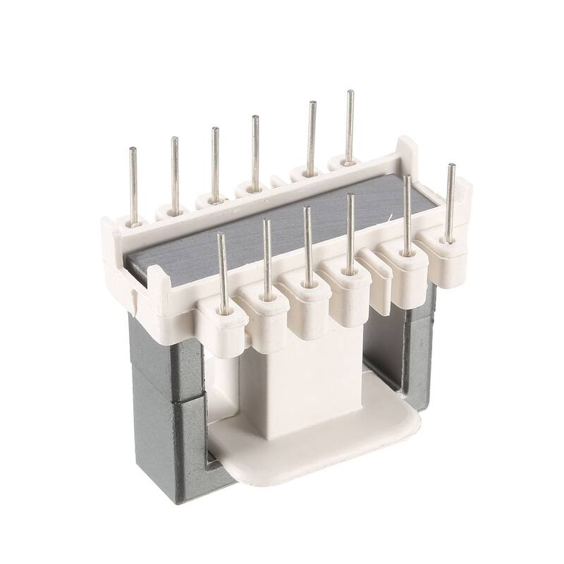 10 Sets EE35 6 with 6pin Transformer Bobbin PC40 Ferrite Core Vertical - White, Gray