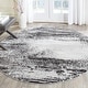 preview thumbnail 21 of 105, SAFAVIEH Adirondack Brynn Modern Abstract Rug 10' x 10' Round - Silver/Multi