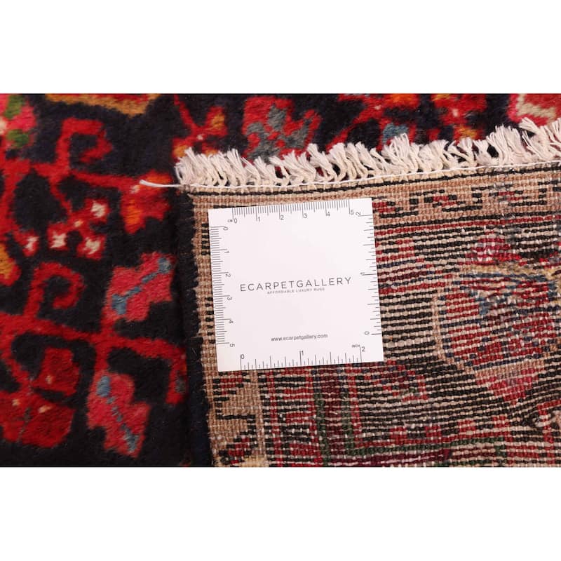 ECARPETGALLERY Hand-knotted Anadol Dark Navy Wool Rug - 3'6 x 6'5