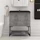 Option Charcoal Gray with Black Top