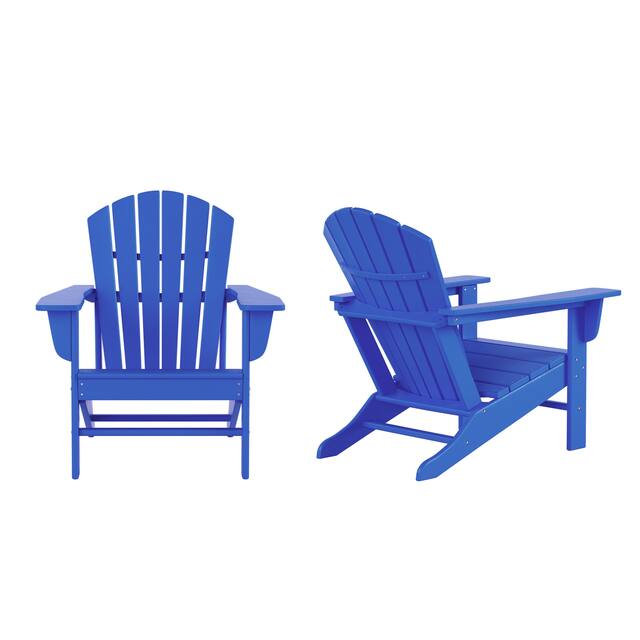 Laguna Classic Outdoor Adirondack Chair (Set of 2) - Navy Blue