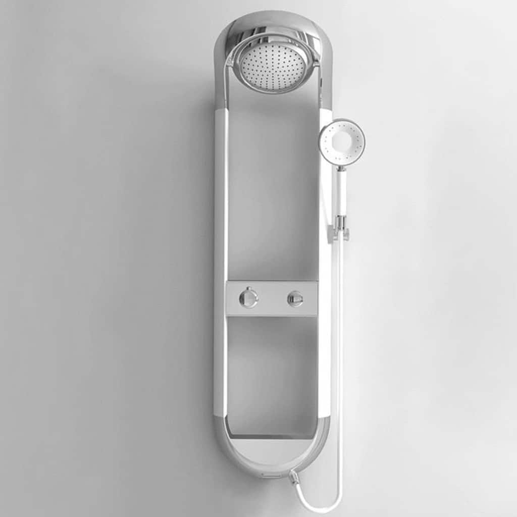 Premium Multi-Function Shower System with Adjustable Modes and Dual Storage Shelves