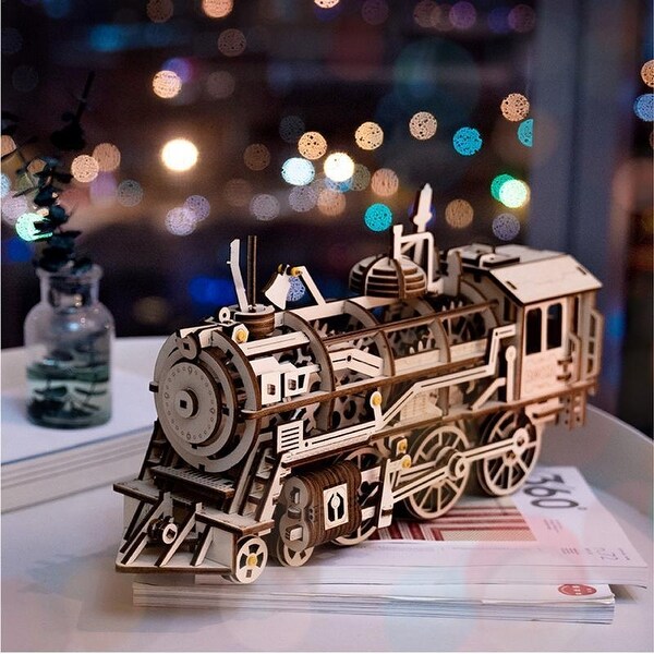 wooden train kits