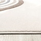 preview thumbnail 3 of 10, Kids Rug for Nursery with Rainbows & Hearts in Cream Pastel